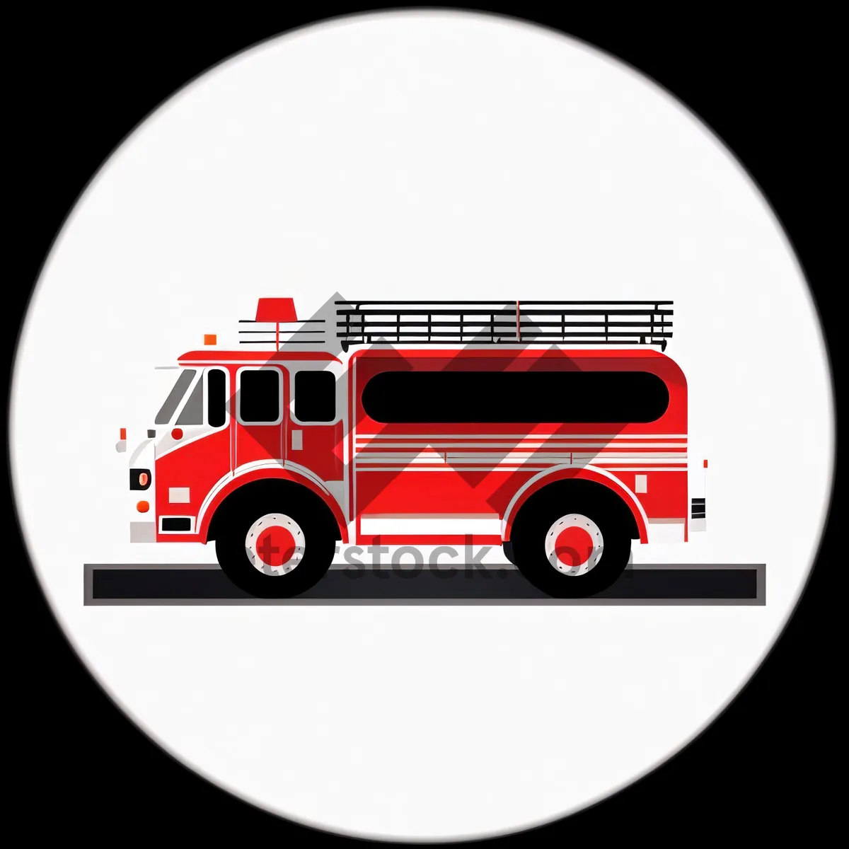 Picture of Transportation facility: Fire Station Truck