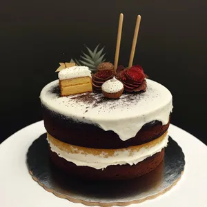 Delicious Berry Chocolate Birthday Cake Treat