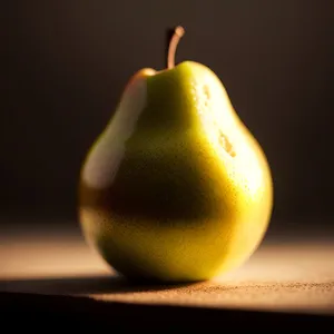 Juicy Yellow Pear - Sweet and Refreshing Edible Fruit.