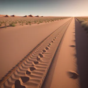 Rugged Desert Sands: A Spectacular Journey through Earth's Golden Dunes