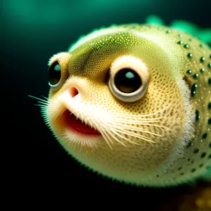 Colorful Tropical Fish in Underwater Aquarium