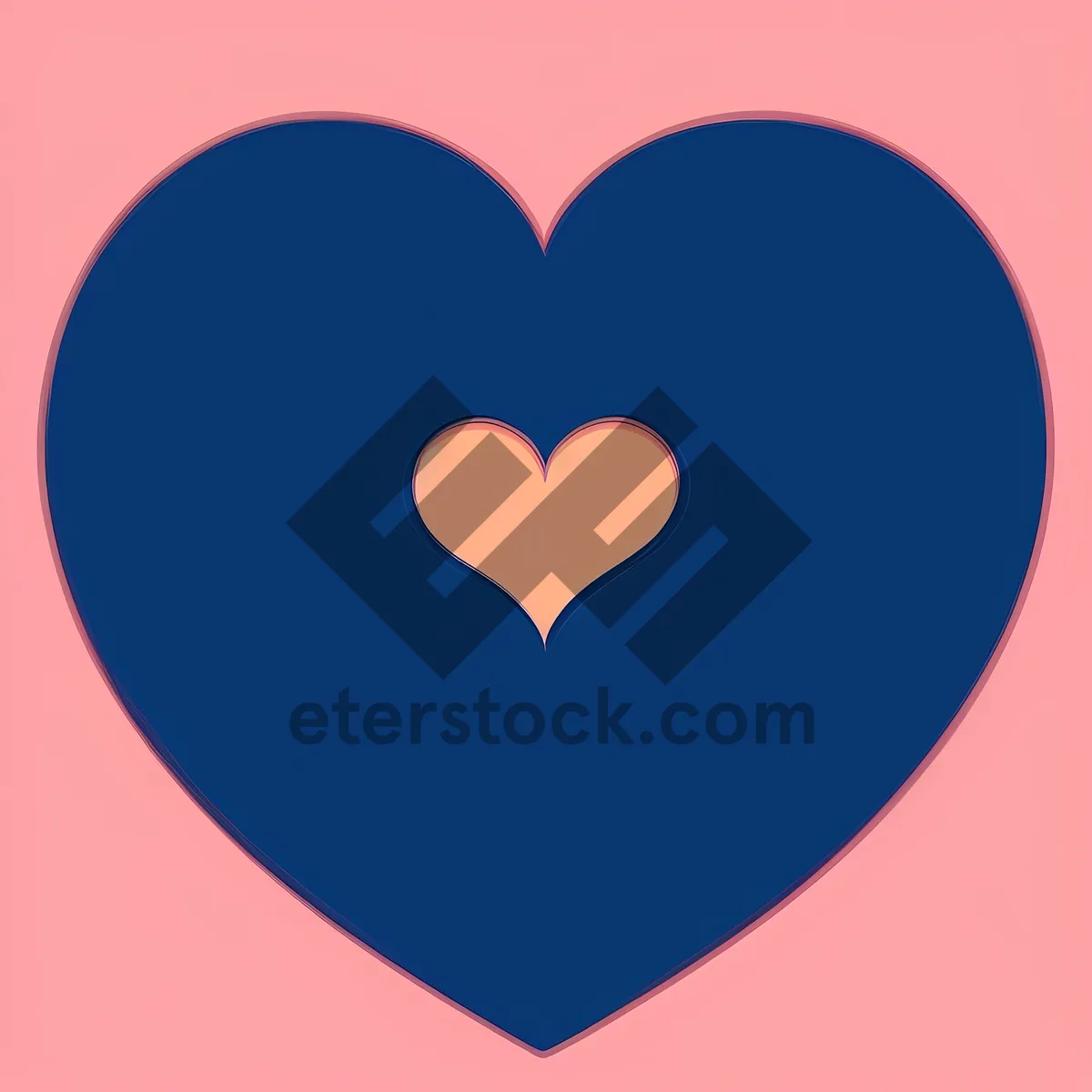 Picture of Romantic Heart Icon: A Symbol of Love and Romance