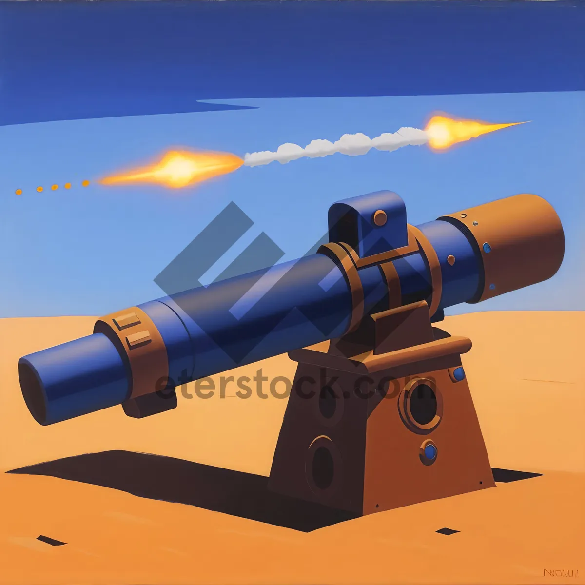 Picture of Cutting-Edge Technology Weapon: Cannon Field Glass