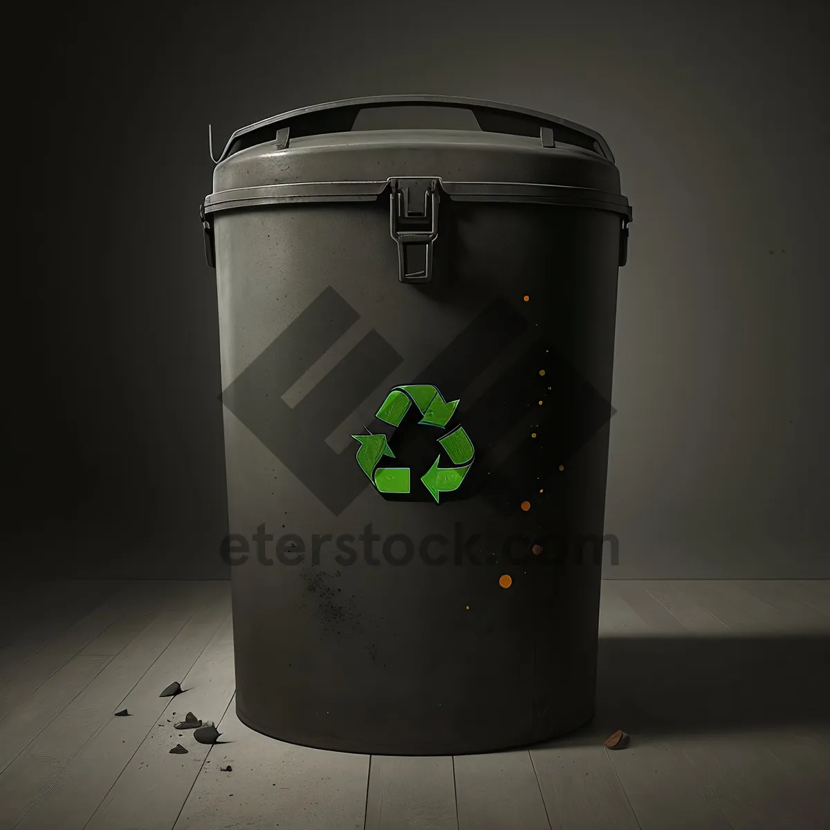 Picture of Bin Container - Ashcan for Garbage