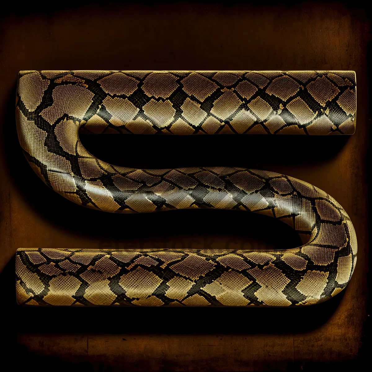 Picture of Nocturnal Serpent: Night Snake Slithering in the Dark