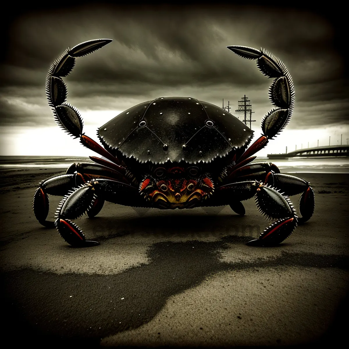 Picture of Black Crab Spider Restraint Device