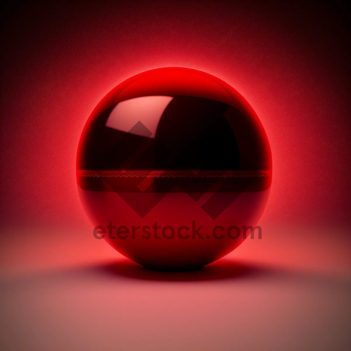 Picture of Shiny Glass Button Set: Round Orange Sphere