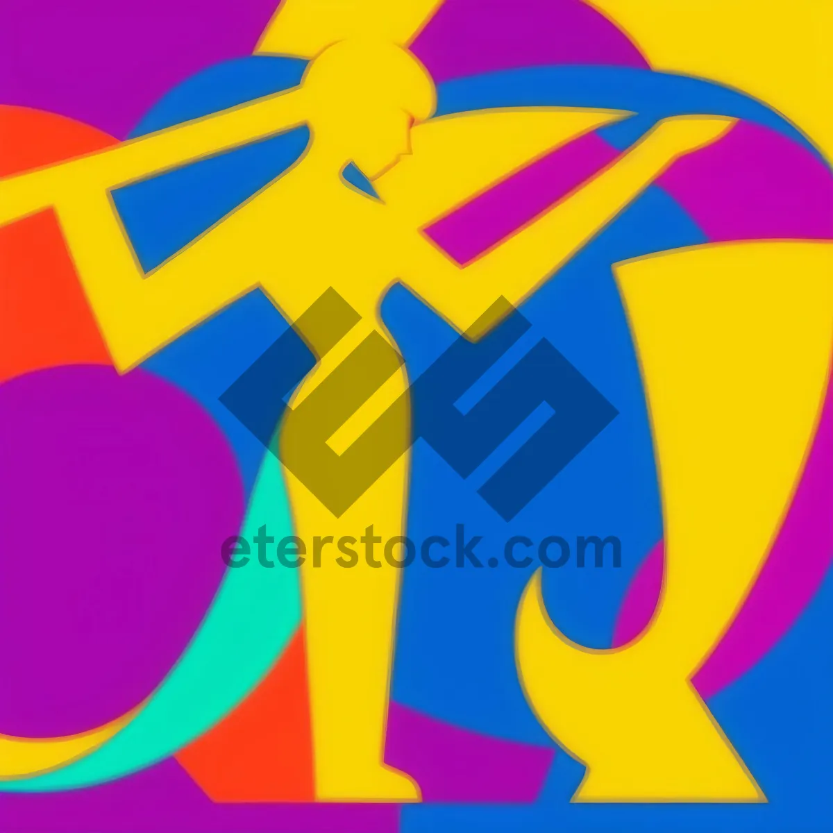 Picture of Country Flag Art: Symbolic Graphic Design