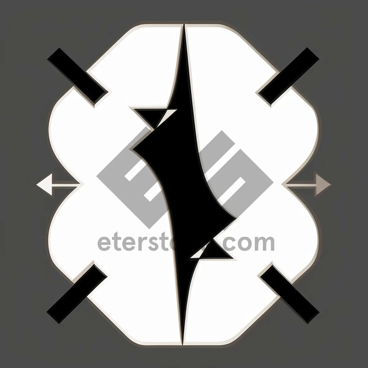 Picture of 3D Thumbtack Icon Symbol Sign