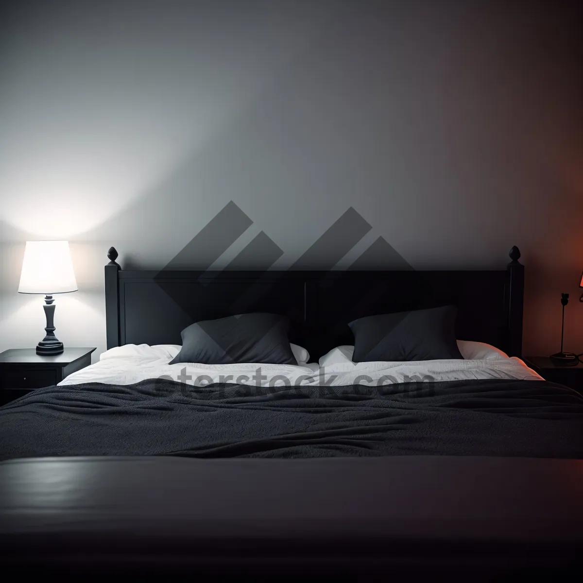 Picture of Modern Luxury Bedroom Retreat with Cozy Comfort