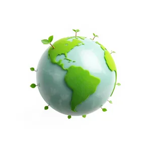 Global Earth Symbol Art Graphic Planet Icon