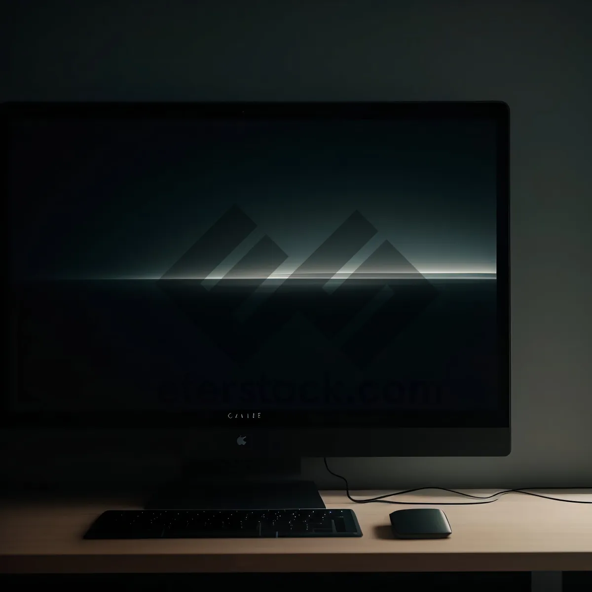 Picture of Modern Flat Screen Desktop Monitor