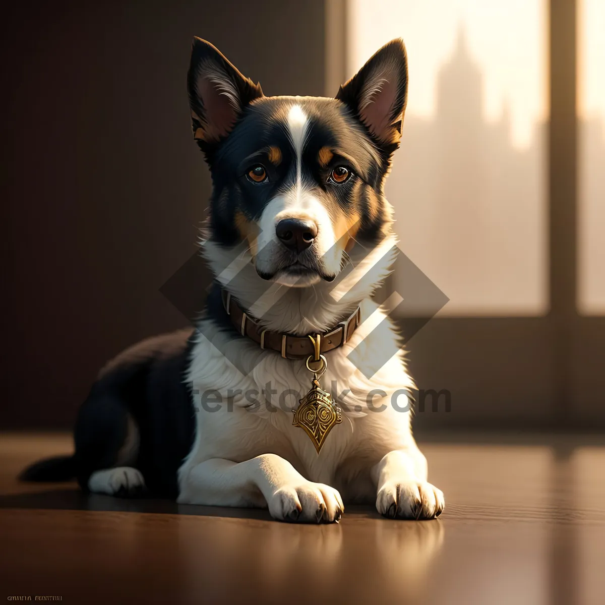 Picture of Furry Friends: Canine Cuties in Studio Portrait