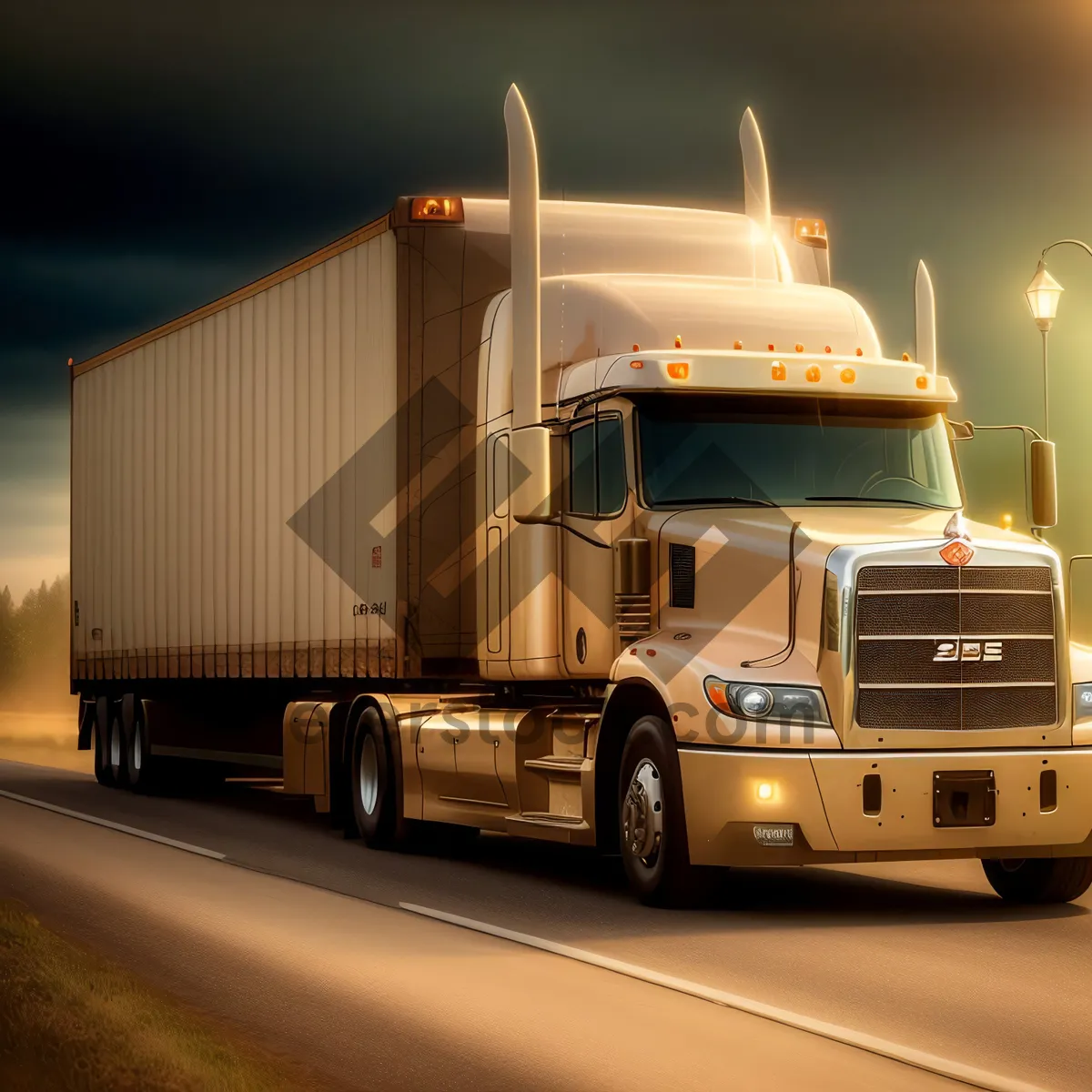 Picture of Fast and Reliable Trucking for Efficient Cargo Transport.
