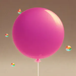 Colorful Celebration Balloons Fly in Joyful Confetti