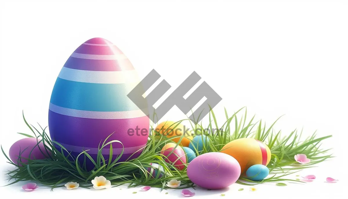 Picture of Egg and bunny Easter celebration icon