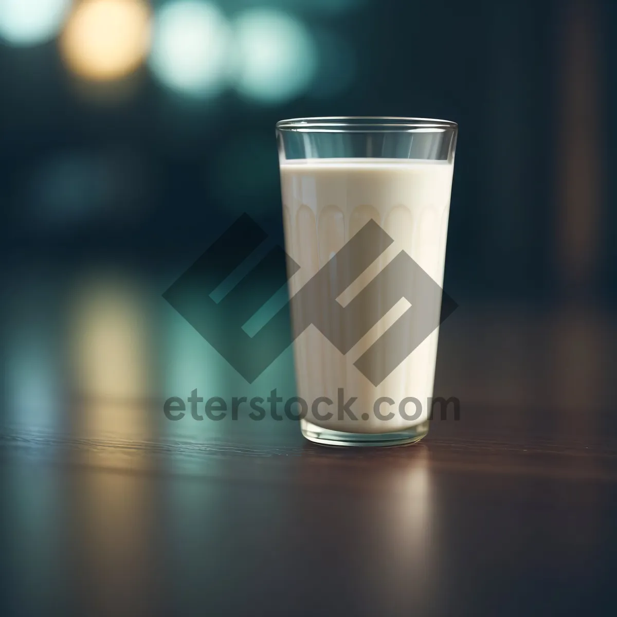 Picture of Refreshing Milk in a Glass