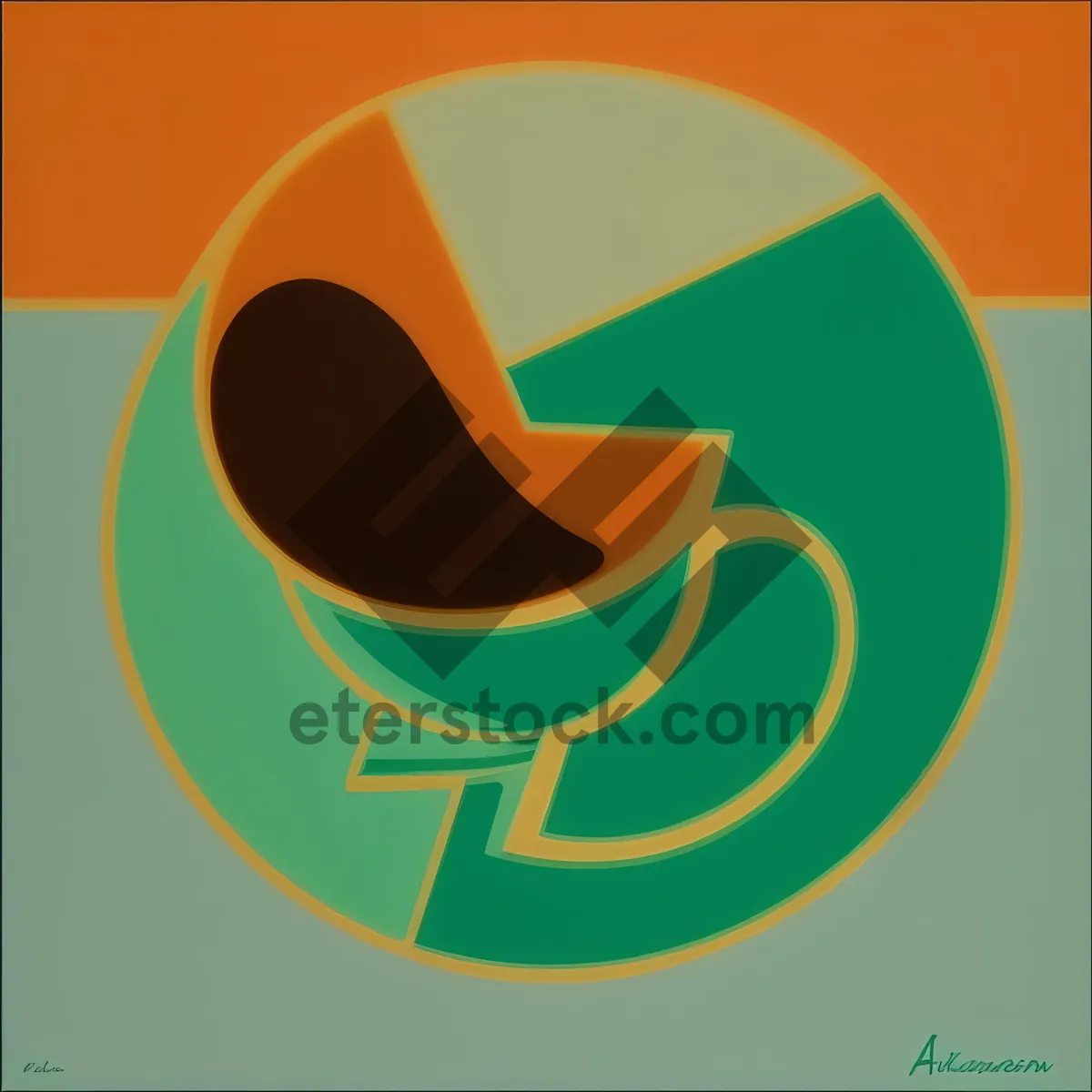 Picture of Creative Graphic Art Sign - Iconic Symbolic Design