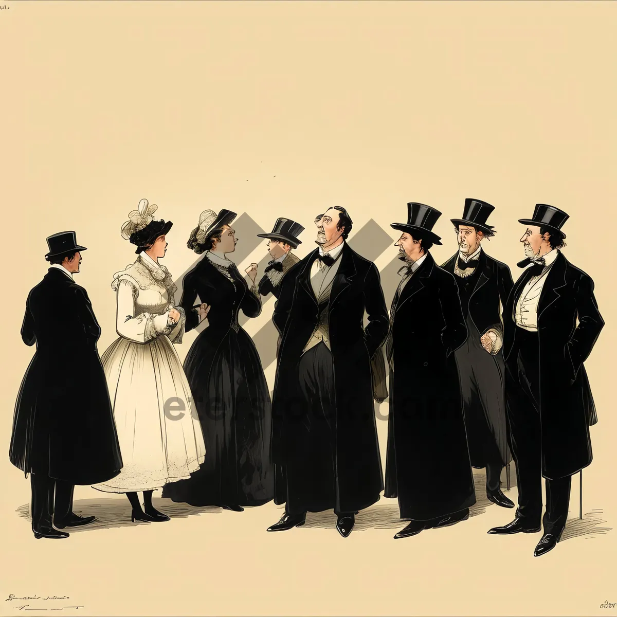 Picture of Successful Business Team Smiling in Office