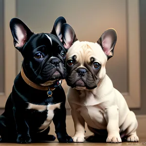 An absolutely endearing Bulldog puppy - a purebred canine companion