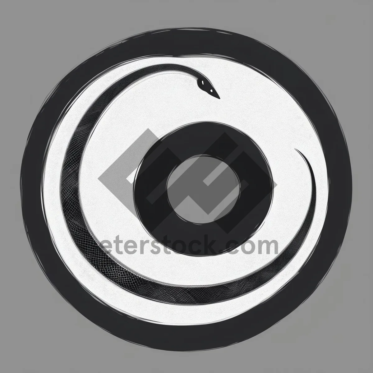 Picture of Shiny Black Seal Restraint 3D Icon