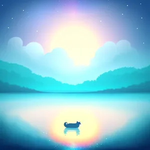 Mystical Winter Night: Starlit Snowy Celebration
