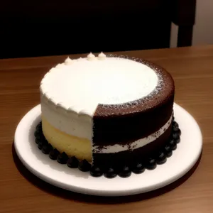 Delicious Chocolate Birthday Cake with Cream Icing