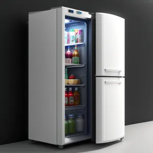 Modern 3D Refrigeration System - White Goods
