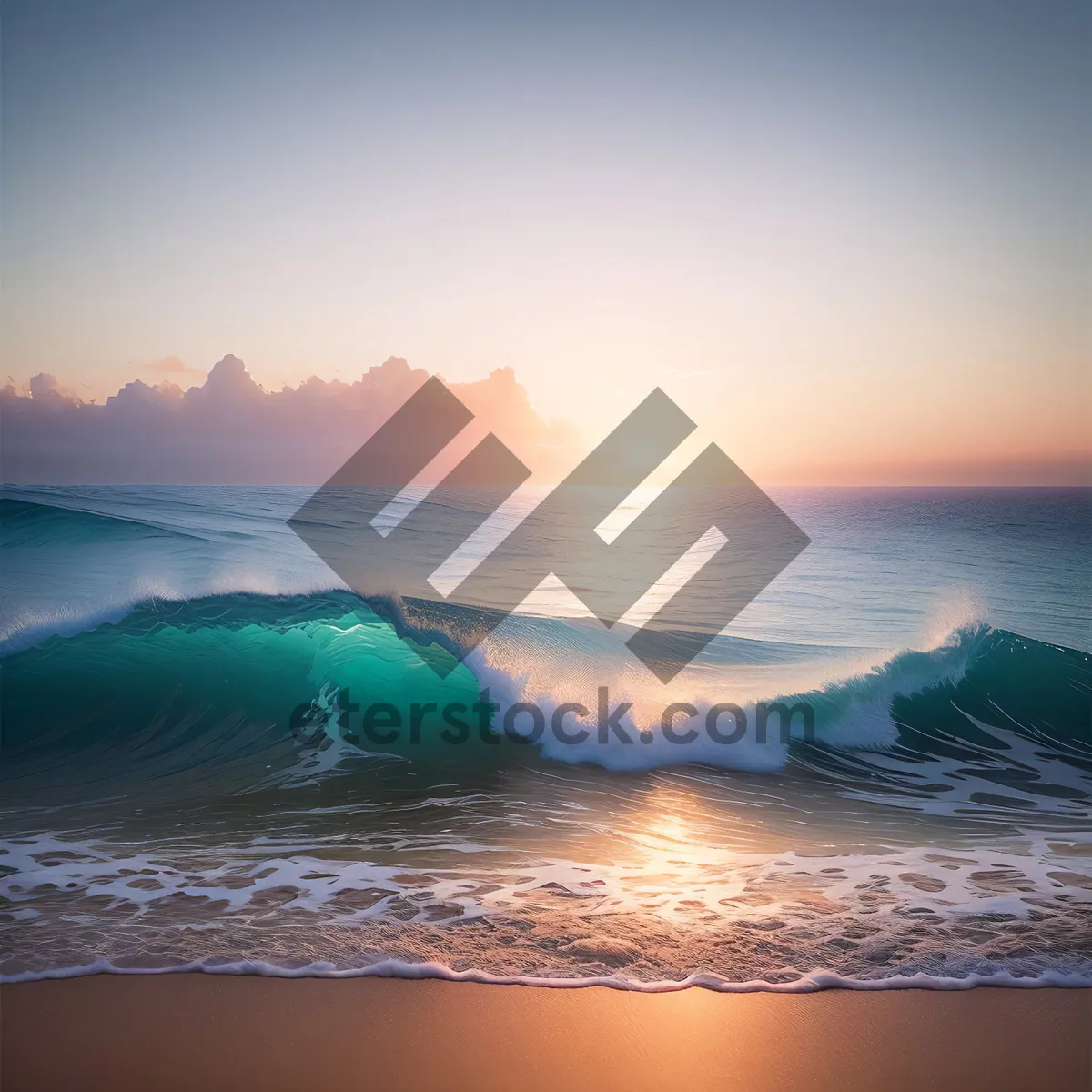 Picture of Turquoise Waters Beckon Paradise Seekers