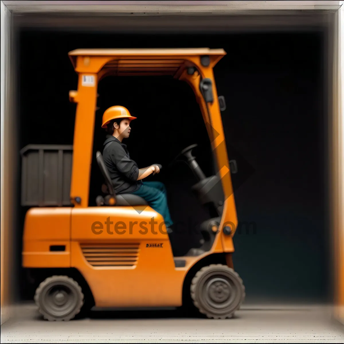 Picture of Industrial Forklift Transportation Equipment