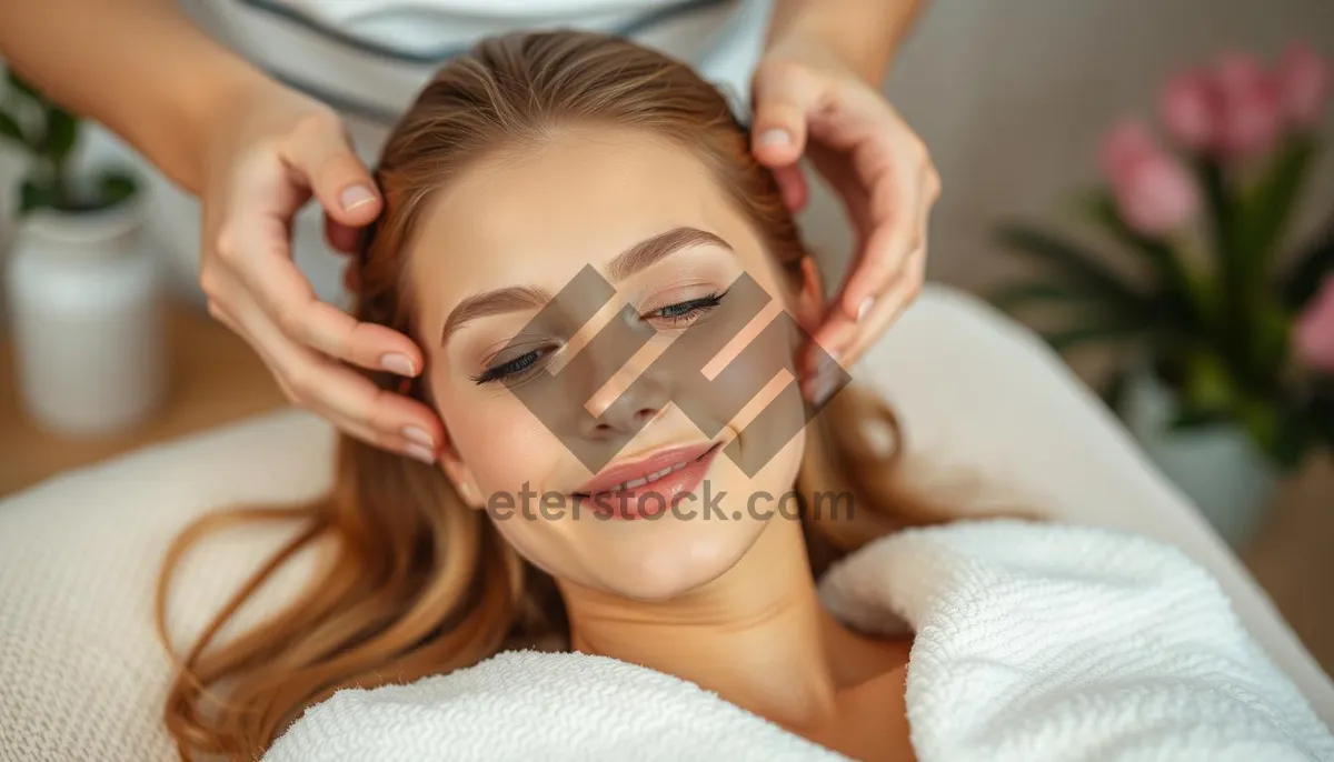 Picture of Relaxing spa treatment for radiant female skin.