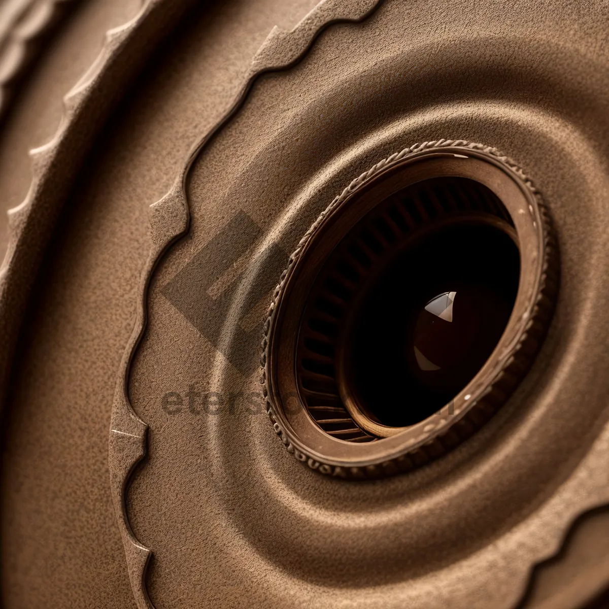 Picture of Mechanical Clutch Gear Coil Structure Close-Up