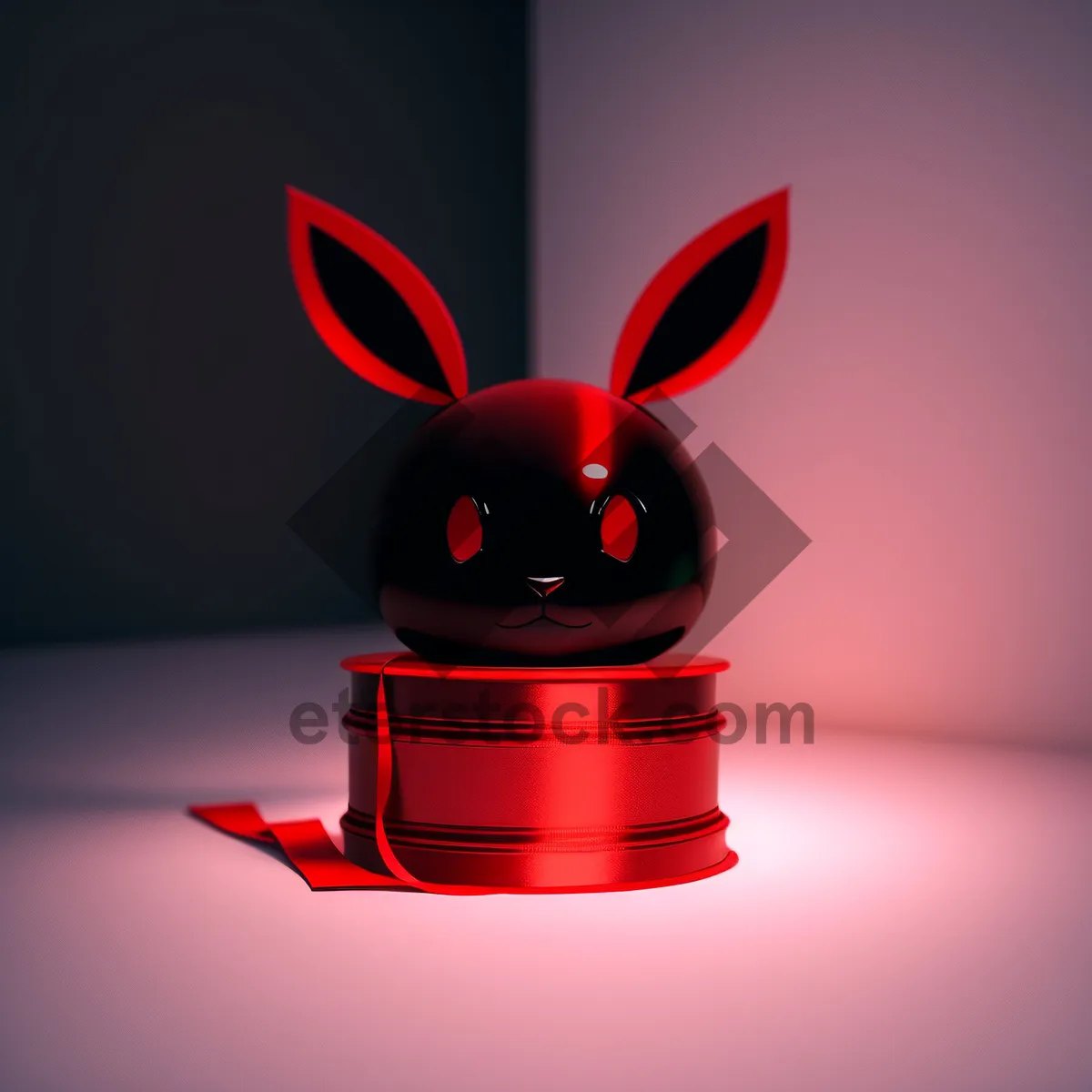 Picture of Magical Cartoon Sorcerer with Rabbit Icon