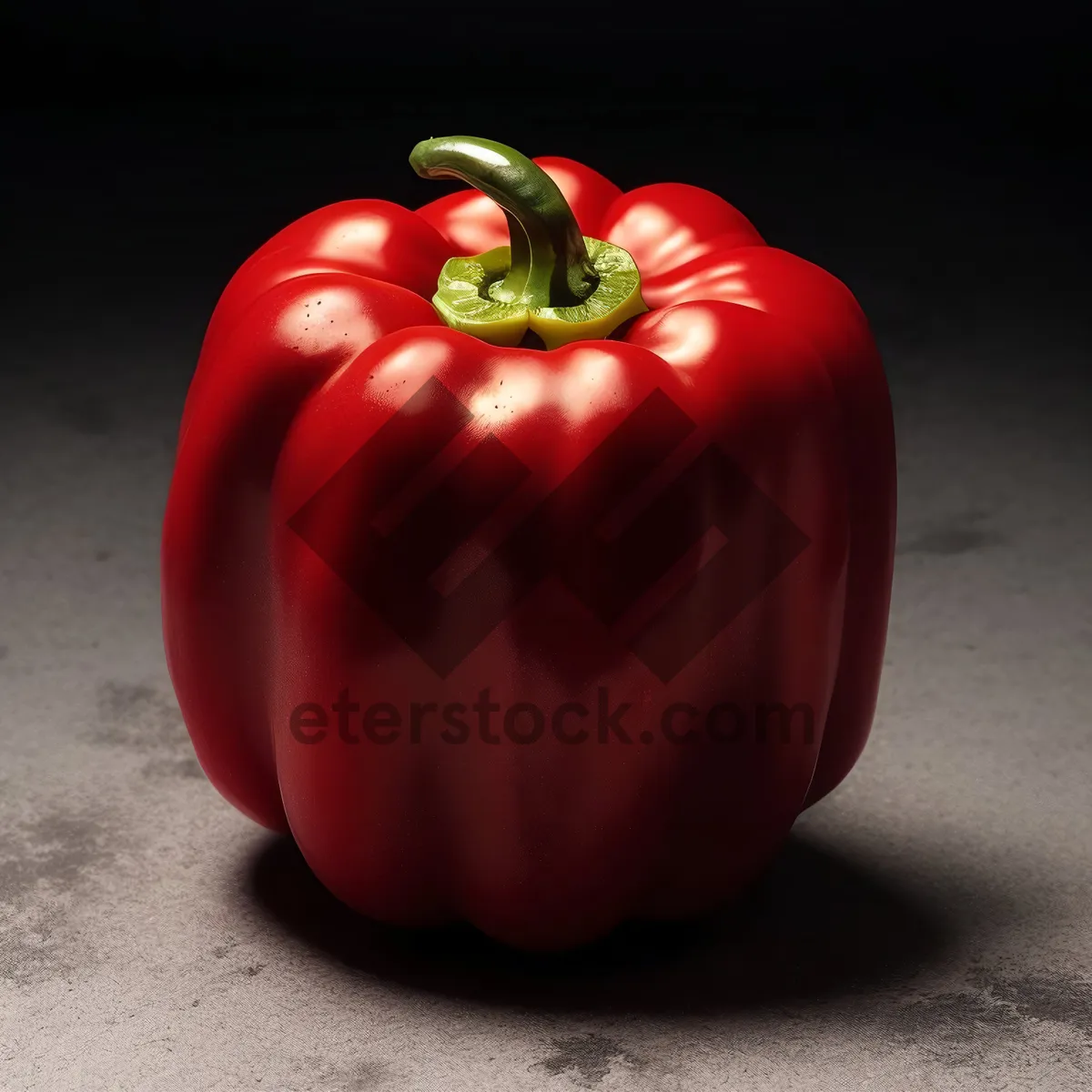 Picture of Fresh Bell Pepper Salad with Organic Vegetables