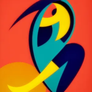 Web graphic icon design with symbolic button symbol.