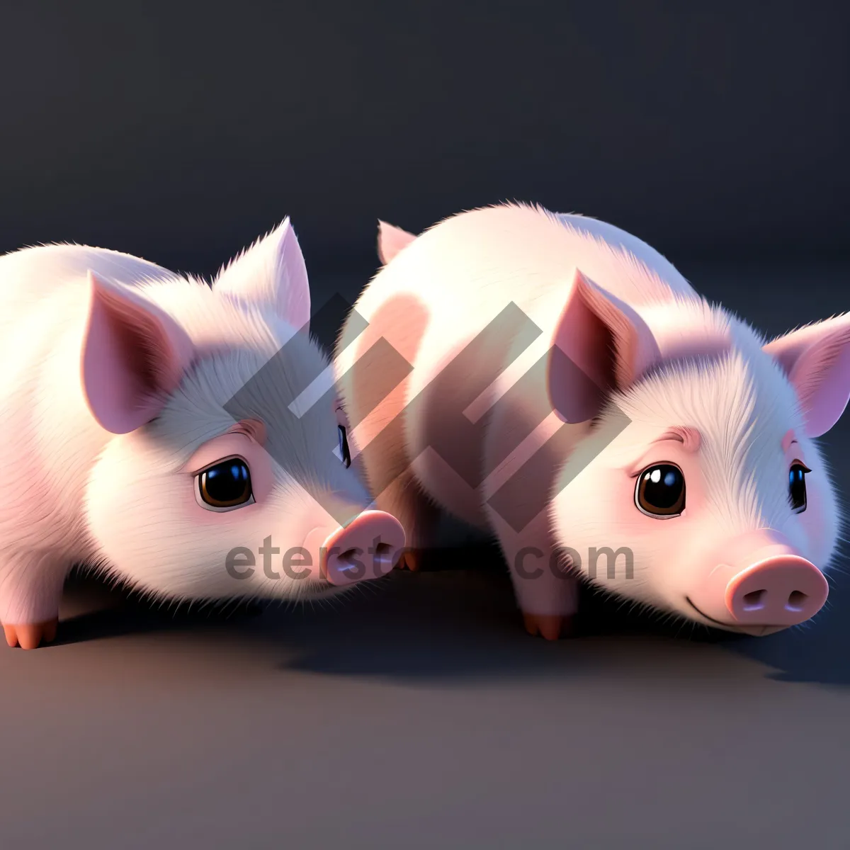 Picture of Pink Piggy Bank Savings Symbolizing Financial Security