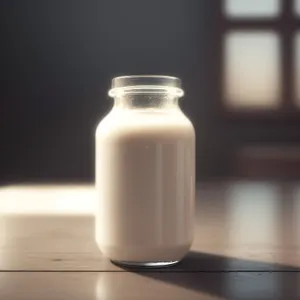 Fresh Milk Bottle for Healthy Beverage and Care