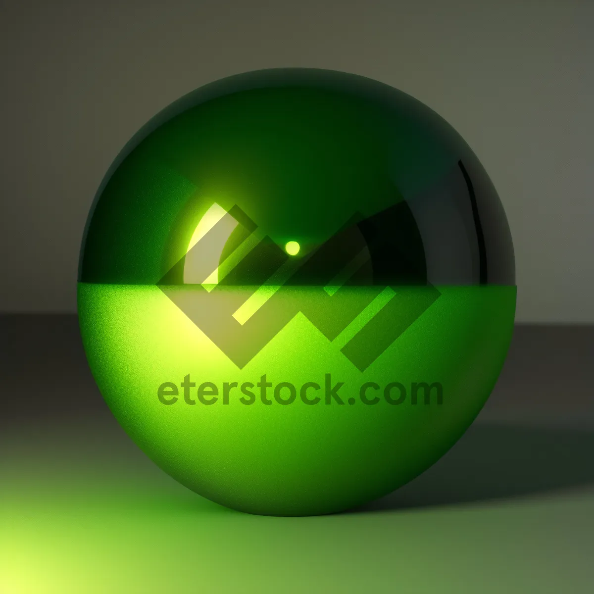 Picture of Shiny Glass Sphere Web Icon