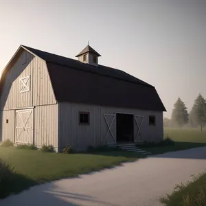 Rustic Sky Hut on Old Farm