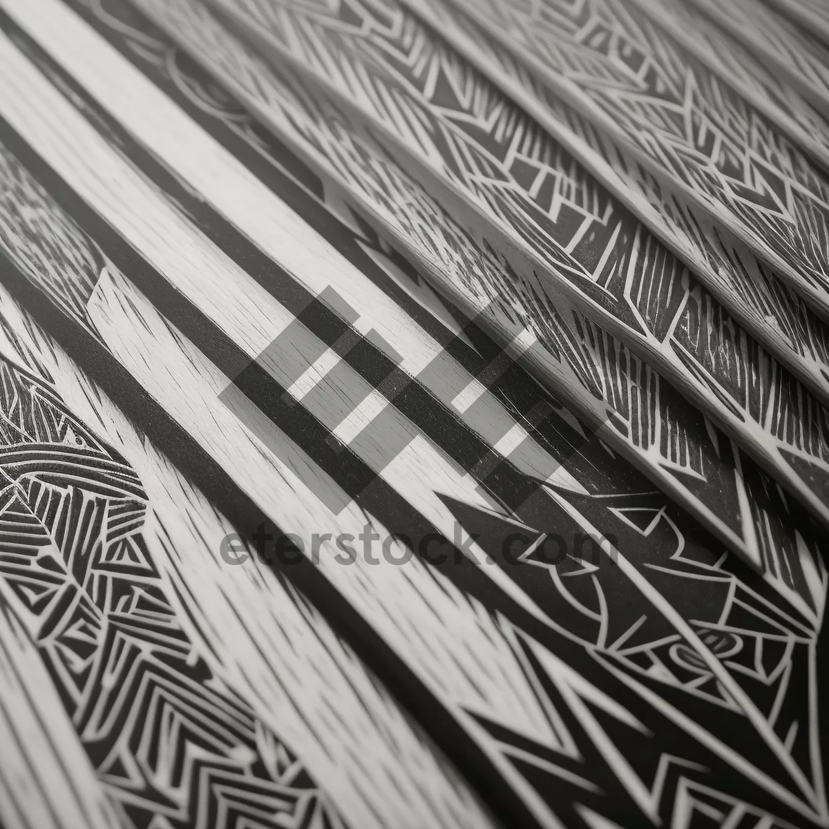 Picture of Tracery Design: Intricate Patterned Wallpaper with Textured Backdrop