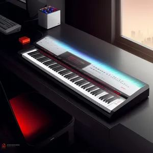 Electric Synth Keys: Musical Instrument Sound