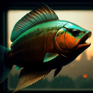 Tropical Fish in Aquarium: A Burst of Underwater Colors