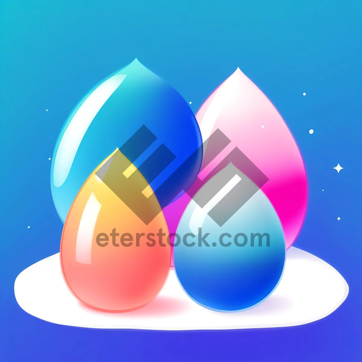 Picture of Vibrant Celebration Balloon Sphere Icon