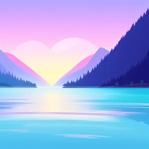 Vibrant Skyline: A Colorful, Artistic, and Modern Gradient Wallpaper