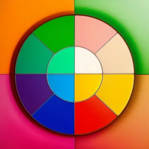 Bright Round Button Set: Modern Glossy Icons