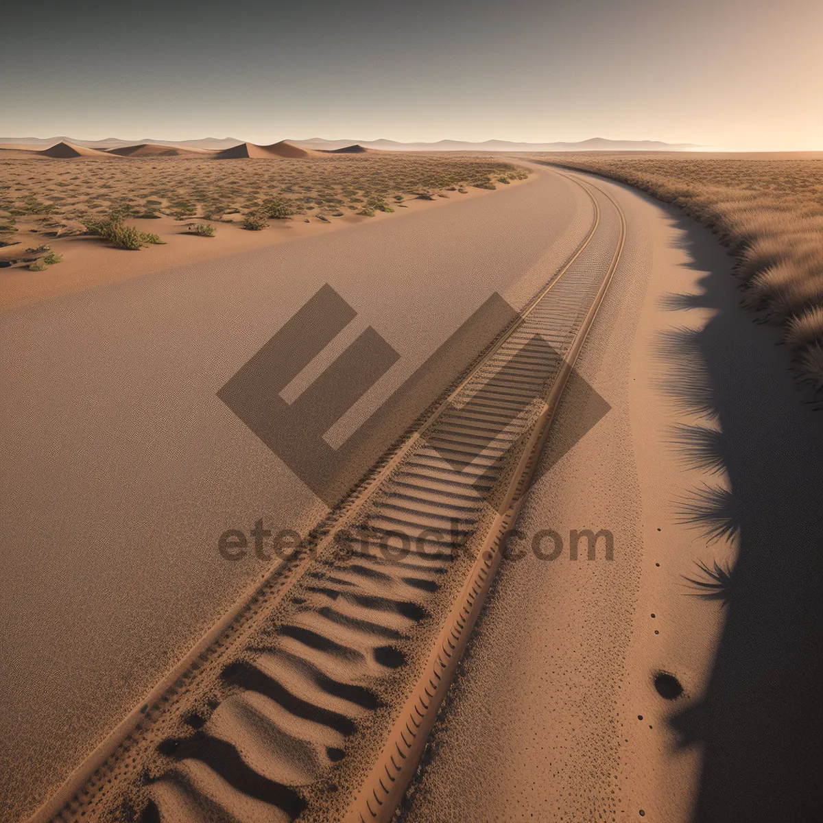 Picture of Vast Sand Dune Landscape - Desert Adventure