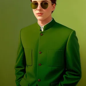 Fashionable businessman sporting attractive sunglasses