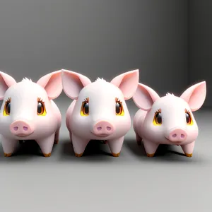 Pink Piggy Bank - Saving Money and Building Wealth