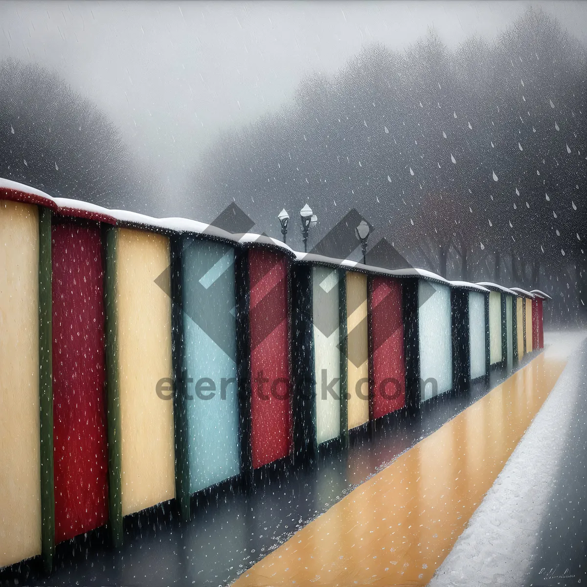 Picture of Vibrant Bookworms: Colorful Education with Paper and Binding