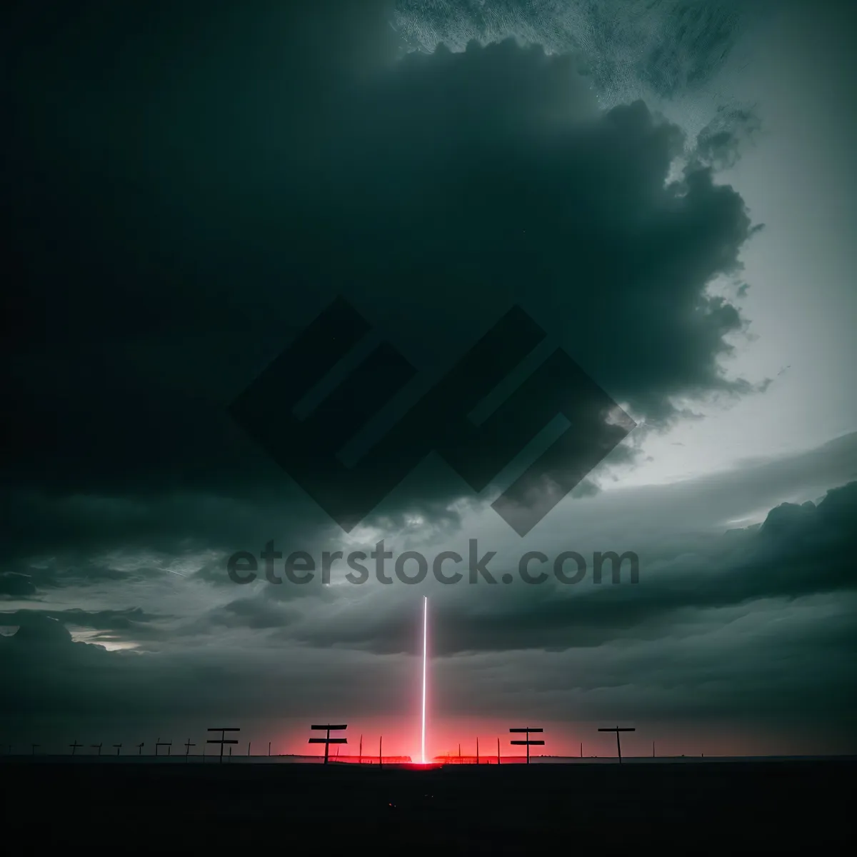 Picture of Vibrant Sunset over the Water